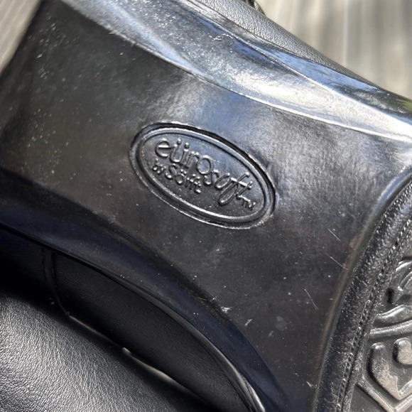 Eurosoft 10W Mary Jane Block Heel Shoes Women Paulette Black By Sofft - Picture 9 of 11